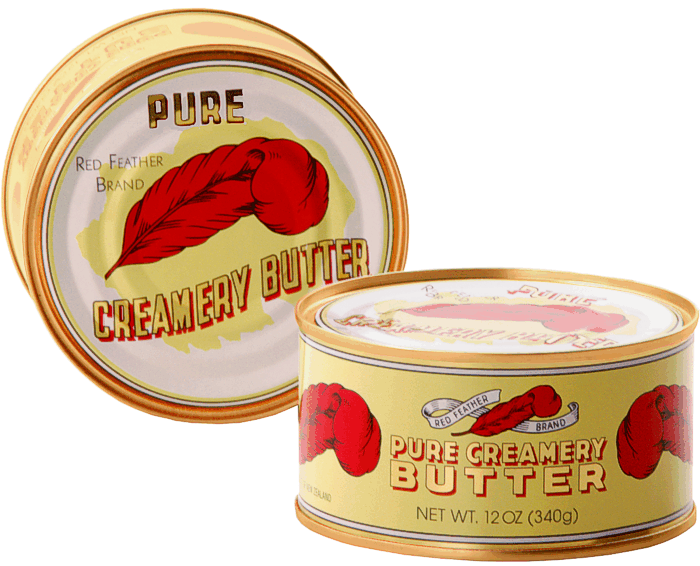 Red Feather Canned Butter